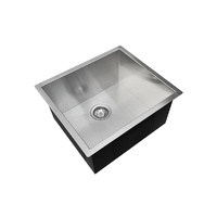 304 Stainless Steel Undermount Topmount Kitchen Laundry Sink - 440 x 440mm