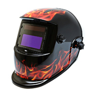 Centurion Solar Auto Darkening Welding Helmet - Fire Flame