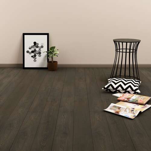 Click Floor 3.51 m² 4 mm PVC Dark Brown