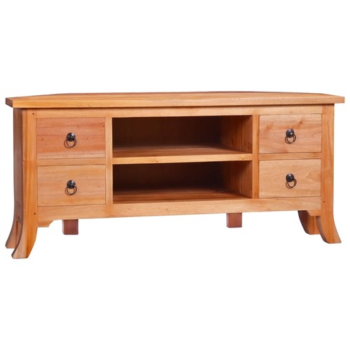 TV Cabinet 100x40x45 cm Solid Mahogany Wood