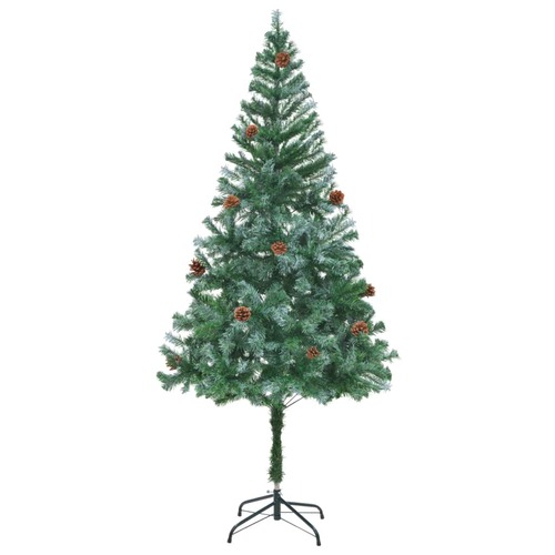 Artificial Christmas Tree with Pinecones 180 cm