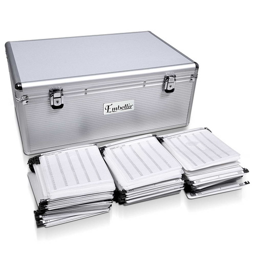 Embellir 500 Disc Aluminium Storage Box - Silver