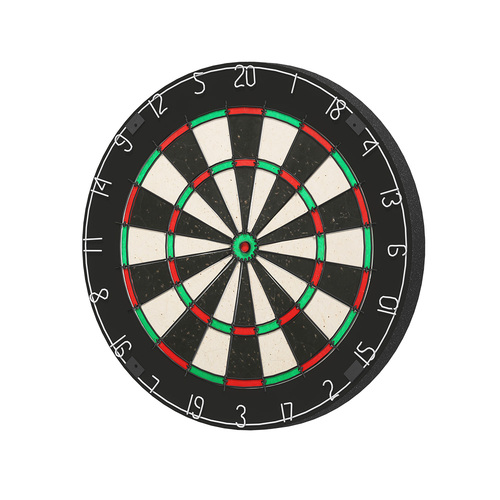 18" Dartboard Dart Board with Steel Darts Competition Party Game