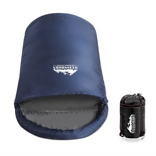 Weisshorn Extra Large Sleeping Bag - Blue & Grey