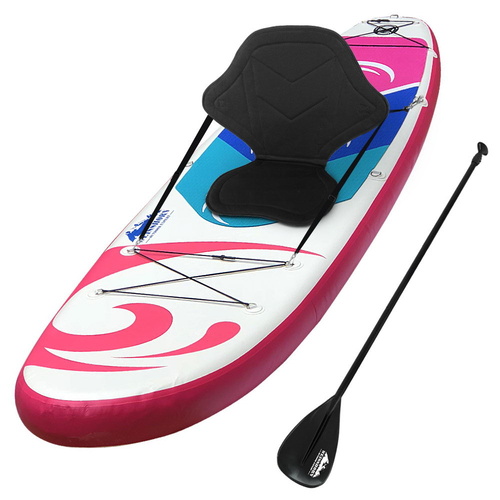 Weisshorn Stand Up Paddle Boards 11’ Inflatable SUP Surfboard Paddleboard Kayak Pink