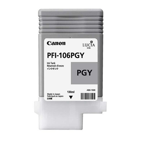 CANON PFI-106PGY LUCIA EX PHOTO GREY INK FOR IPF6300IPF6300SIPF6