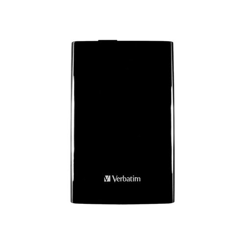 VERBATIM 2TB Store'n' Go Portable Hard Drive with 3.0 USB - Black Backup Software, Compatible with USB 2.0; Up to 640MBps; LS