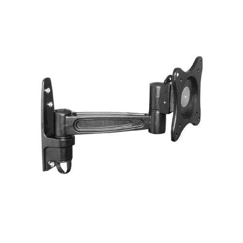 Brateck Single Monitor Wall Mount tilting & Swivel Wall Bracket Mount Vesa 75mm/100mm For most 13''-27' LED, LCD flat panel TVs; up to 15kg
