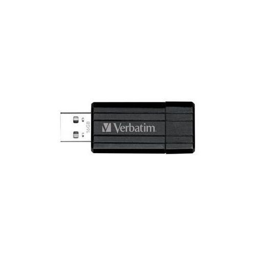 VERBATIM Store\'n\'Go Pinstripe USB Drive 16GB (Black)