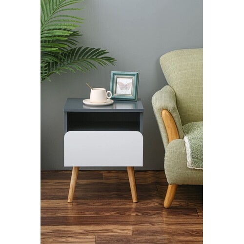 Dlothax Bedside Table Side Table Bedroom Drawers