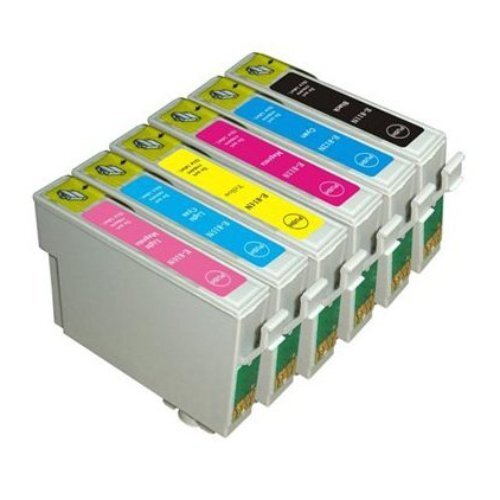 Compatible Premium Ink Cartridges T049x  Cartridge Set of 6 (Bk/C/M/Y/Lc/Lm) - for use in Epson Printers