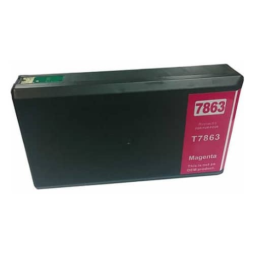 Compatible Premium Ink Cartridges T7863 Standard Magenta   Inkjet Cartridge - for use in Epson Printers