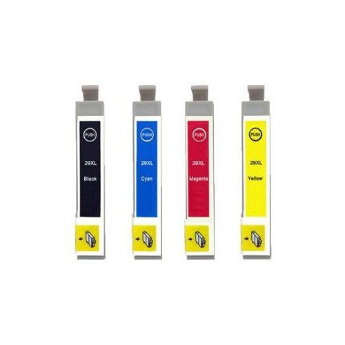 Compatible Premium Ink Cartridges T029XL B/C/M/Y  Inkjet Cartridge Value Pack - for use in Epson Printers