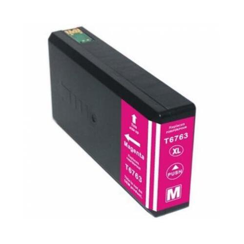 Compatible Premium Ink Cartridges T6763XL High Yield Magenta  Inkjet Cartridge - for use in Epson Printers