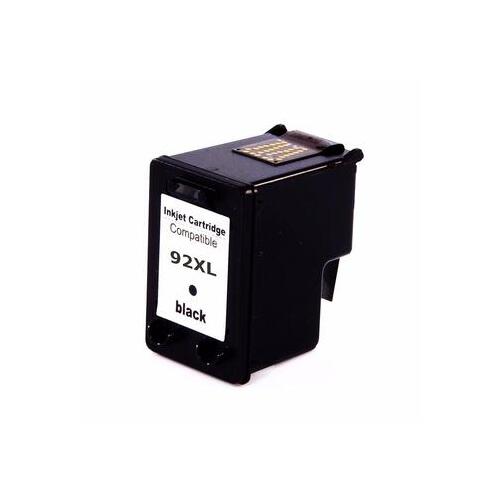 Compatible Premium Ink Cartridges 92XL High Yield Black  Remanufactured  Inkjet Cartridge - for use in HP Printers