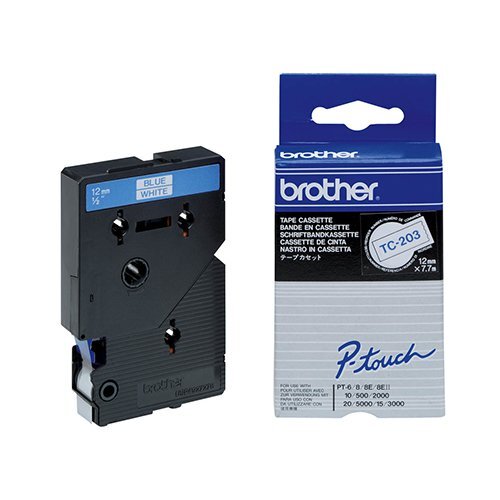 Brother TC203 Labelling Tape - for use in Brother Printer