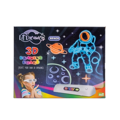 Lil Dreamers Space 3D Illuminate Drawing Board