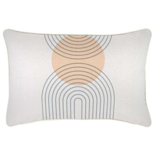 Cushion Cover-With Piping-Rising-Sun-35cm x 50cm