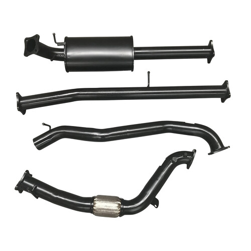 3 INCH RHINO EXHAUST NO CAT WITH MUFFLER FOR 3.2L PX FORD RANGER