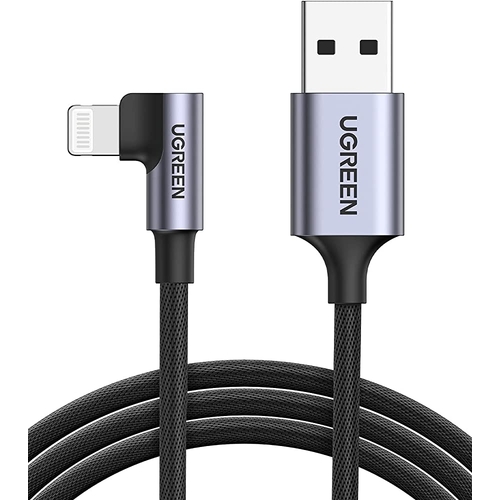 UGREEN 70733 USB-A to 8-pin iPhone Cable 90 Degree 2M