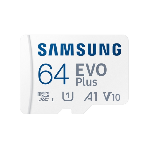 SamSung 64GB MB-MC64KA EVO Plus microSD Card 130MB/s with Adapter