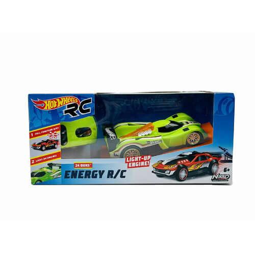 Nikko Hot Wheels Energy R/C Racing 24 Ours Cars 6+