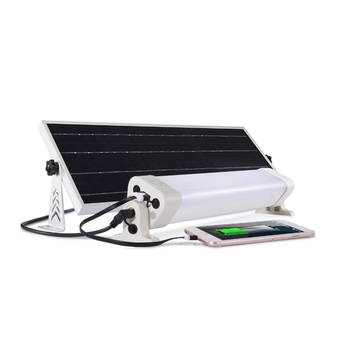 Solar LED Batten Light- 12W 1200Lumens