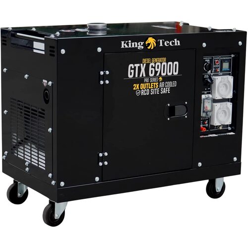 KINGTECH 8.4kW Max 6kW Rated Diesel Generator Single Phase