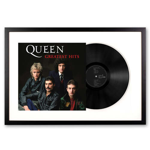 Framed Queen Greatest Hits - Double Vinyl Album Art