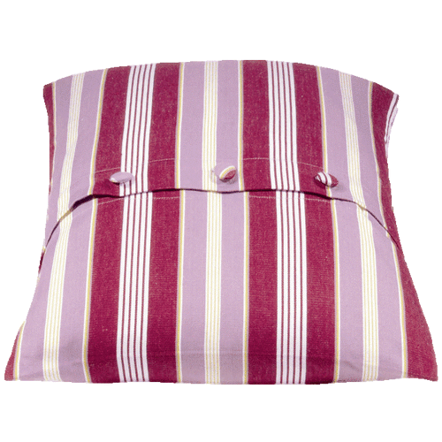 Coste Fuchsia 50x50cm Striped Cushion Cover