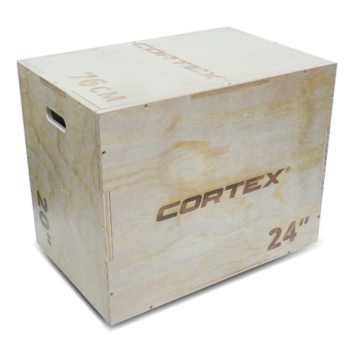 CORTEX 3-in-1 Wooden Plyo Box
