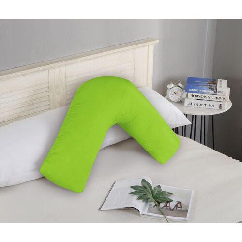 1000TC Premium Ultra Soft V SHAPE Pillowcase - Green