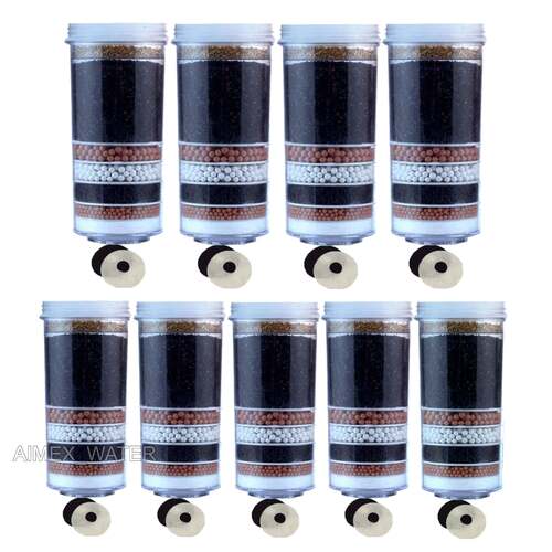 Aimex 8 Stage Water Filter Cartridges x 9
