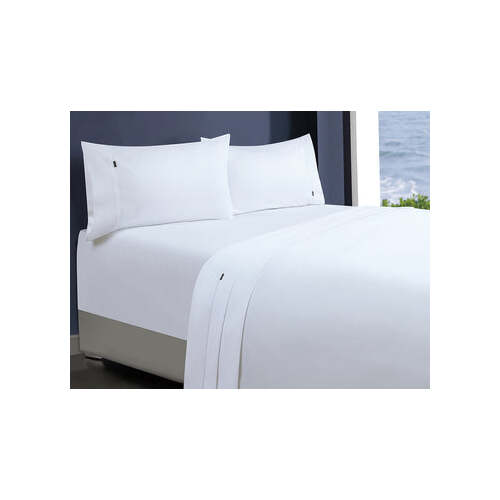 1000tc egyptian cotton 1 fitted sheet and 2 pillowcases king single white
