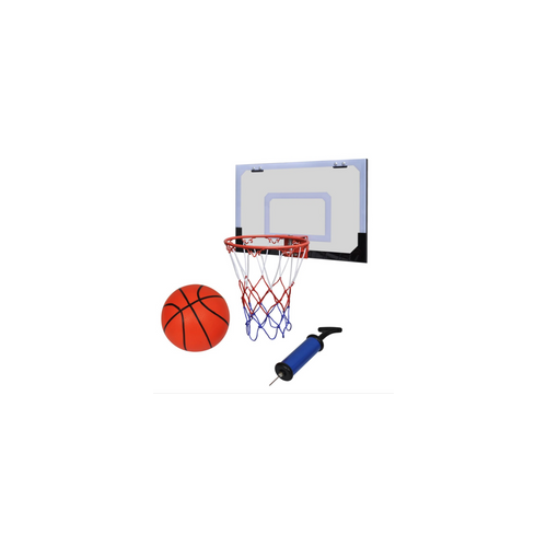 Indoor Mini Basketball Hoop Ring Backboard Kit Door Mounted Mount Kid Set